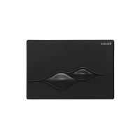 Клавиша смыва Creavit UFO GP1002.02 черная глянец