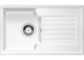 Кухонные мойки прямоугольные белые