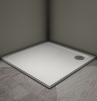 Душевой поддон Veconi Tezeo stone TZ-08, (90x90) TZ08-90K-01-19C3