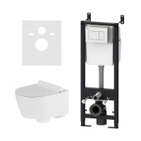 Комплект унитаза с инсталляцией Damixa Jupiter DX77.IS10101.1700