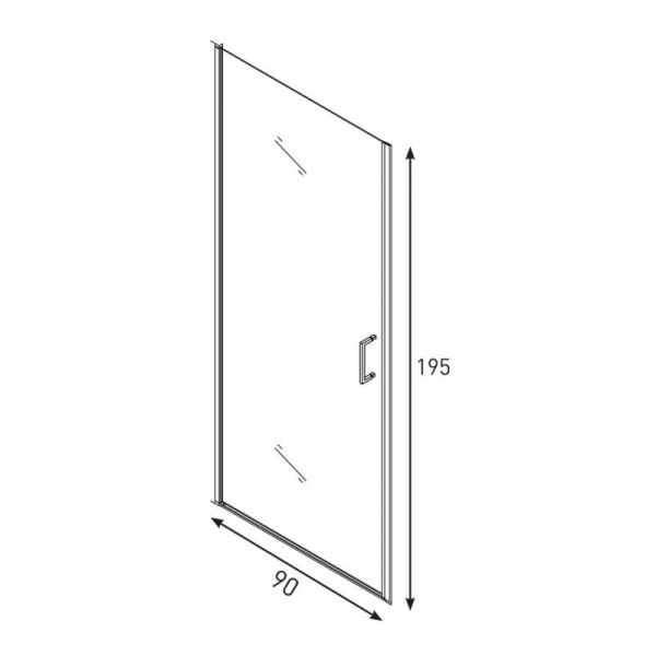 Душевой уголок Berges Wasserhaus TALIA 90 062005