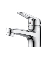 Смеситель для раковины однорычажный полимерный OneLife P11-021cr хром