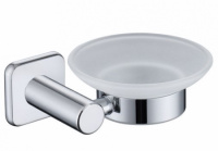 Мыльница (стекло) KAISER хром (цинк) (KH-1703)