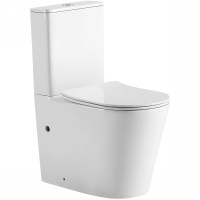 Унитаз напольный безободковый SantiLine SL-5026