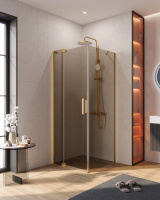 Душевой уголок (70х80) CEZARES SLIDER SLIDER-AH-1-80-70/80-BR-BORO