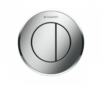 Пневмоклавиша смыва Geberit дистанционная тип 10, установка в мебель, 116.057.KN.1