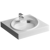 Раковина на стиральную машину (60х60) Grossman Alvaro 1606001 белый