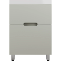 Тумба напольная без раковины 60 см Style Line Матис ЛС-00002432 оливковый матовый