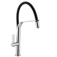 Смеситель для кухни Teka Formentera 62997020FN (черный/хром)