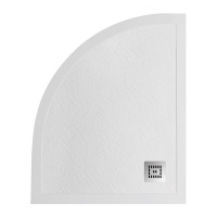 Поддон из искусственного мрамора BelBagno TRAY-MR-UNO-RH-120/90-550-35-W-R