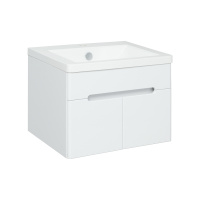 Тумба под раковину Runo подвесная 2 двери  Парма 60 (00-00001037)