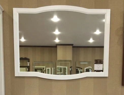 Зеркало Opadiris Лаура 120 Z0000012471  белый без патины