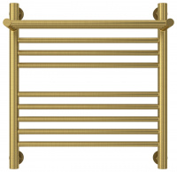 Полотенцесушитель Водяной Сунержа Богема с полкой + (50х50) Состаренная Латунь 051-0223-5050