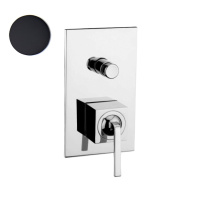 Смеситель для душа встраиваемый Webert Wolo WO860101564, хром/черный Смеситель для душа встраиваемый Webert Wolo WO860101564, хром/черный