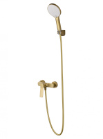 Смеситель для душа WONZON & WOGHAND, брашированное золото WW-B2585-BG