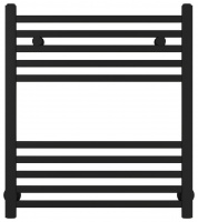 Полотенцесушитель Водяной Сунержа Модус (60х50) Матовый Черный 31-0250-6050