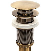 Керамический донный клапан Gid Bzk100 без перелива