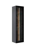 Пенал подвесной 35 см Jorno Notte Not.04.120/P/A/JR черный