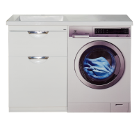 Тумба под стиральную машину Misty Куба 60  П-Куб-01060-0121ЯБК