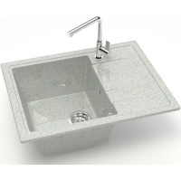Кухонная мойка Marrbaxx Анастасия Z150 Z150Q010 светло-серый