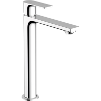 Смеситель для раковины без донного клапана CoolStart Hansgrohe Rebris E 72583000 хром