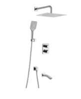 Душевая система Lemark Yeti термостатический для душа (LM7829С)