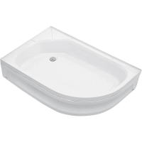 Акриловый душевой поддон (120х90) Wemor 10000002999 Левая