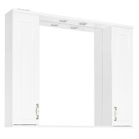 Зеркало-шкаф Style Line Олеандр-2 100 (100x83) ЛС-00000583 белый