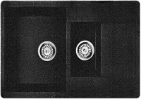 Кухонная мойка Whinstone ￼￼￼Гурон (C10) черный 41530