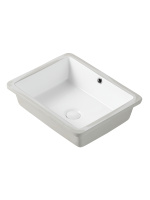 Раковина встраиваемая снизу (50х40) Agger ASB01500 белый глянец