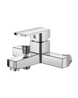 Смеситель для ванны однорычажный полимерный OneLife P06-100cr хром