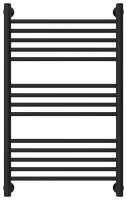 Полотенцесушитель Водяной Прямая Сунержа Богема + (80х50) Матовый Черный 31-0220-8050