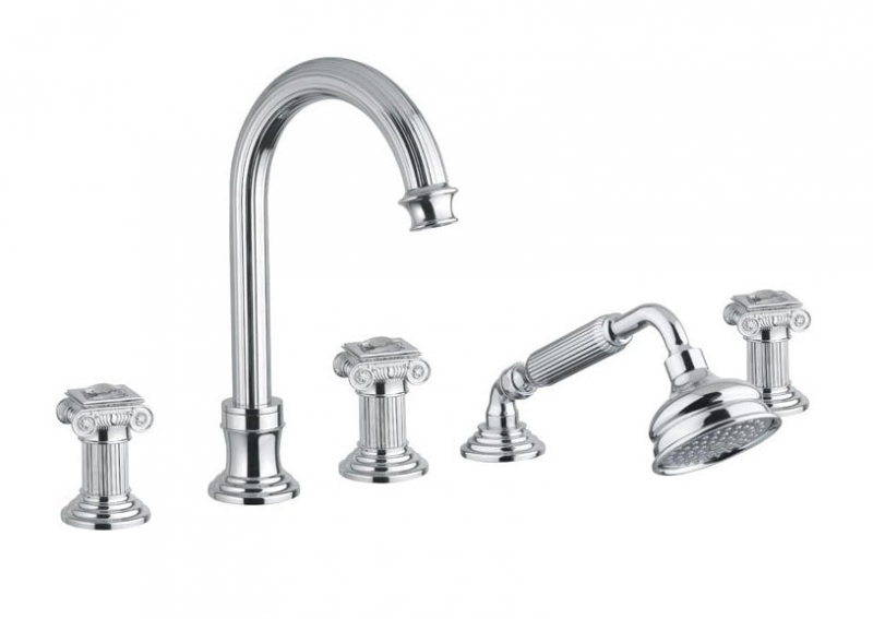 Смеситель на борт ванны Cezares Olimp OLIMP-BVD-01-Sw Смеситель на борт ванны Cezares Olimp OLIMP-BVD-01-Sw