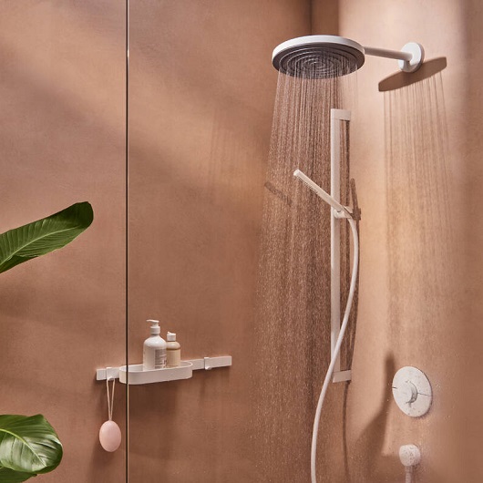Верхний душ Hansgrohe Pulsify 260 1jet EcoSmart 24141700, белый матовый