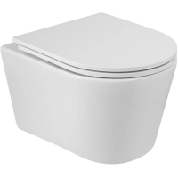 Унитаз подвесной безободковый Cezares Liner CZR-38083-49-TH-TOR/SC микролифт