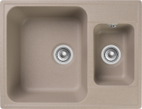 Кухонная мойка GranFest Quartz 09, 09 песочный