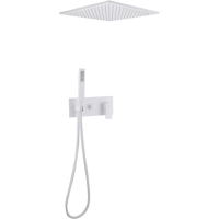 Душевой комплект ABBER Daheim AF8221W скрытого монтажа без излива, белый