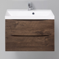 База под раковину подвесная BelBagno MARINO-700-2C-SO-RW-P Rovere Moro