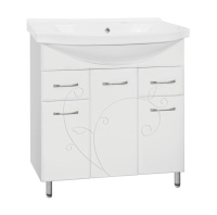 Тумба под раковину напольная Style Line Эко Фьюжн 80 ЛС-00000076 белый