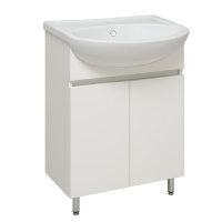 Тумба под раковину Runo белая Лада 60 (00-00001163)