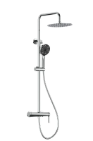 Душевая система с изливом Gid Aira L020-CH-ND3, хром