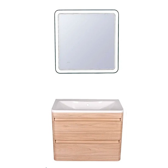 Тумба под раковину подвесная Style Line Атлантика ЛС-00000684 бежевый