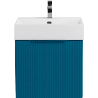 Тумба под раковину Cezares PREMIUM 55433 Plisse Blu petrolio