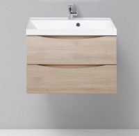 База под раковину подвесная BelBagno MARINO-CER-700-2C-SO-RG-P Rovere Grigio