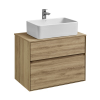 Тумба с раковиной Aquaton Либерти 75 1A2795K1LYC70