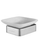 Мыльница с держателем WONZON & WOGHAND LOTTE, хром WW-8322