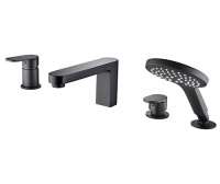 Смеситель на борт ванны, 4 отверстия WasserKRAFT Elbe 7455 Смеситель на борт ванны, 4 отверстия WasserKRAFT Elbe 7455