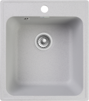 Кухонная мойка GranFest Quartz 17, 17 серый