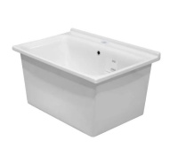 Хозяйственная раковина (60х60) Kerasan Aquadom 029401*1 белый, 1 отверстие