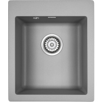 Кухонная мойка Paulmark  Kante 40 PM104249--GRM серый металлик